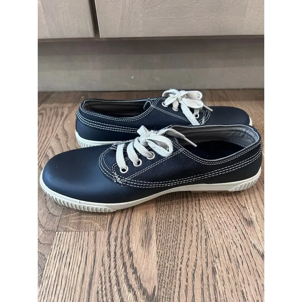 Cougar Dash Black Waterproof Duck Shoes Rain Sneakers Rubber Low Top Deck Men 10